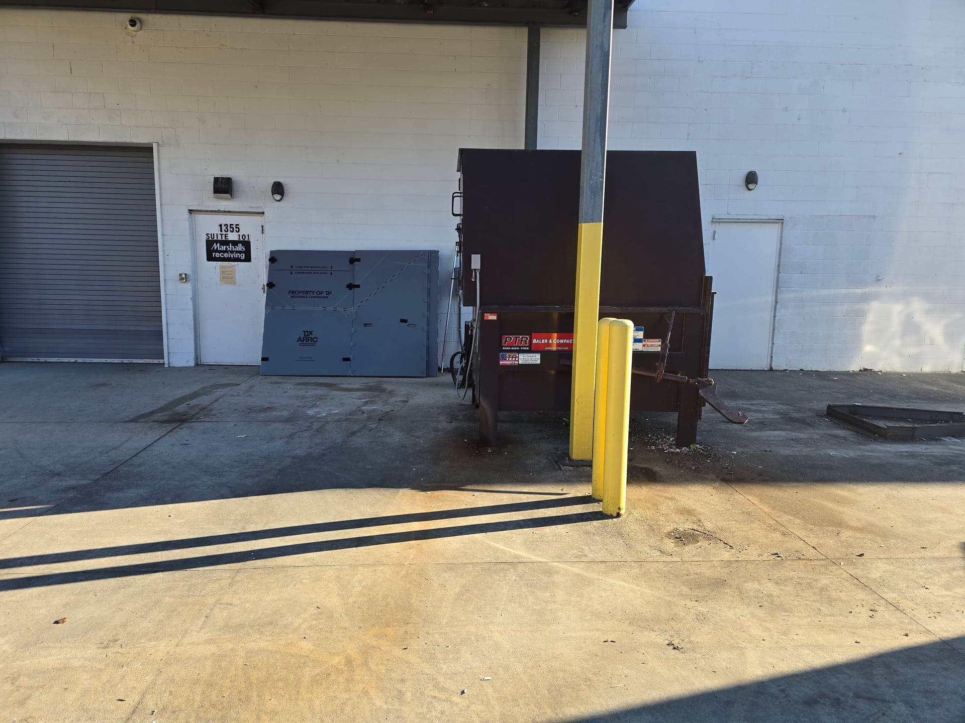 Commercial property after junk removal in Johnson City, TN