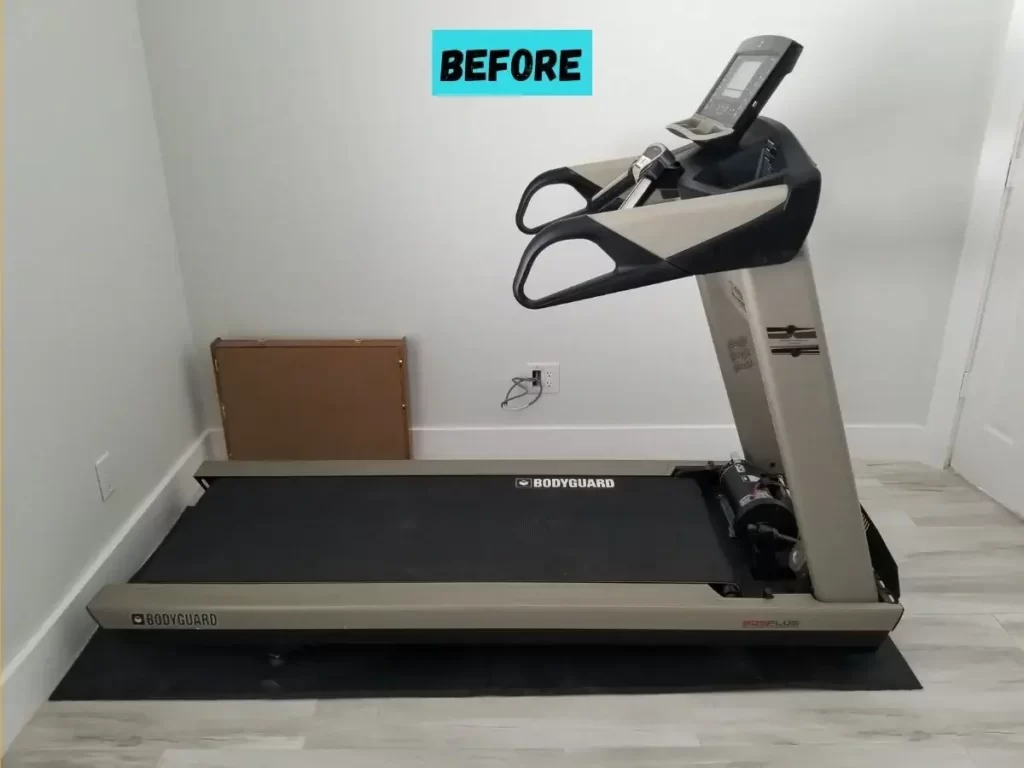Treadmill Removal