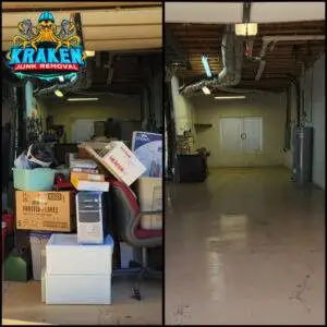 Junk removal services in Johnson City, TN, by Kraken Junk Removal, specializing in furniture removal, appliance disposal, and eco-friendly junk hauling.