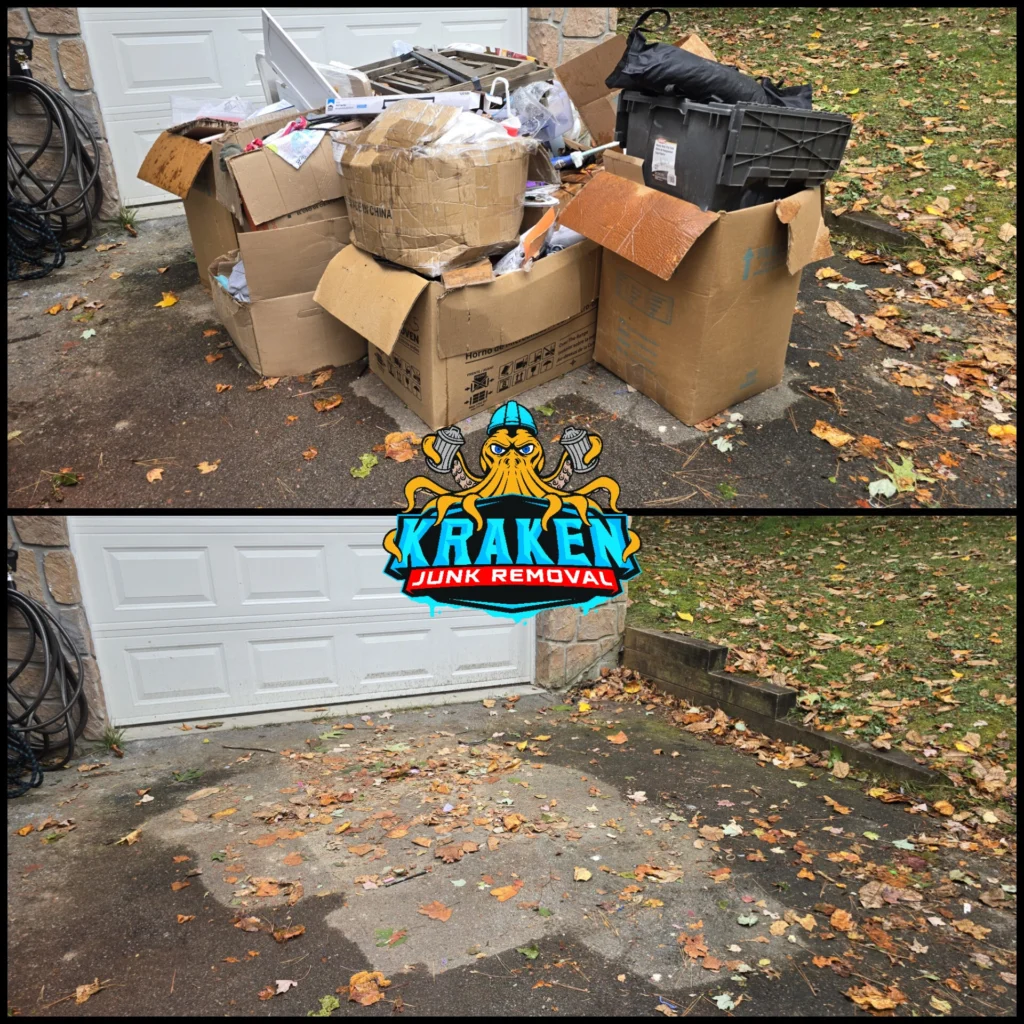 Residential junk removal service