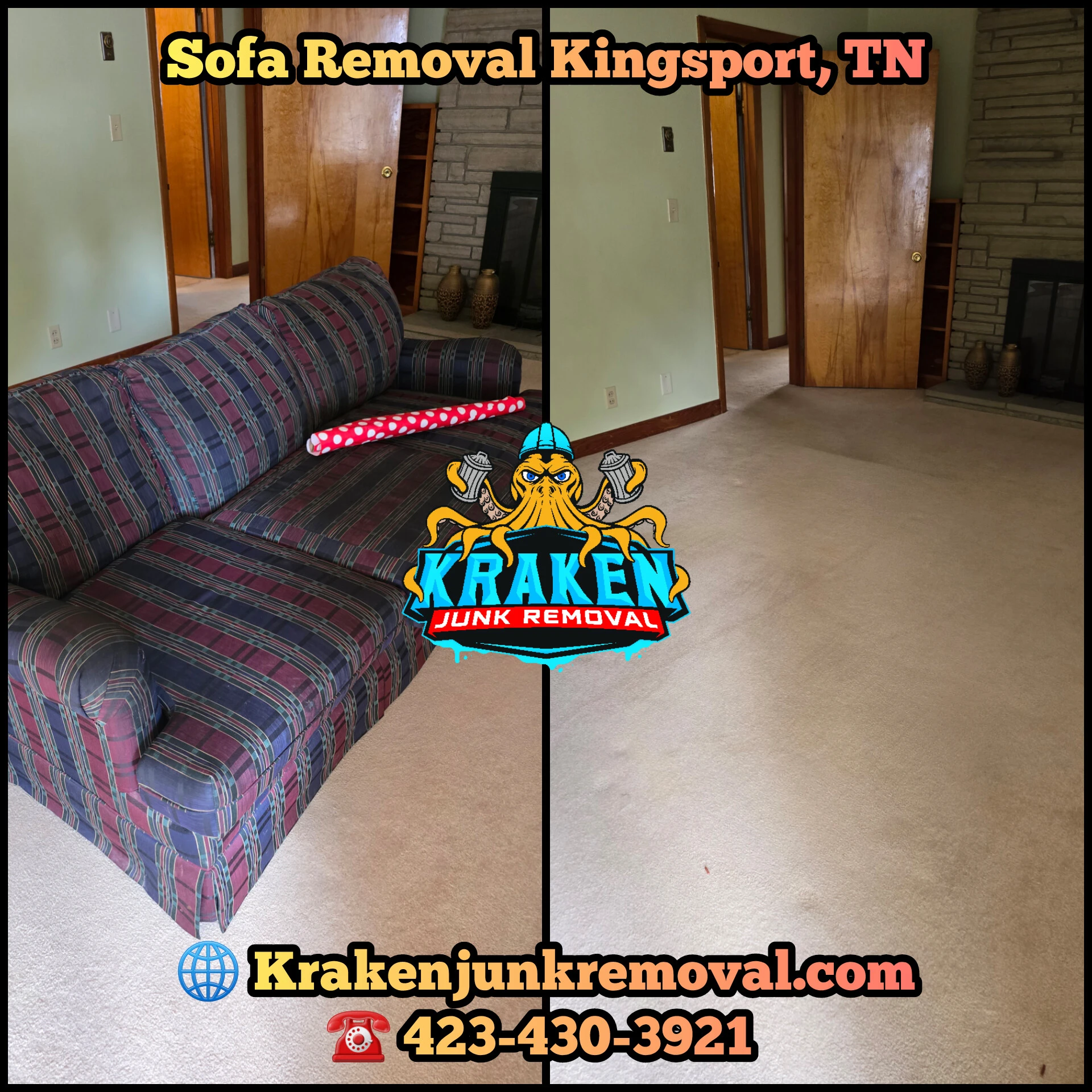 Sofa Removal Kingsport, TN