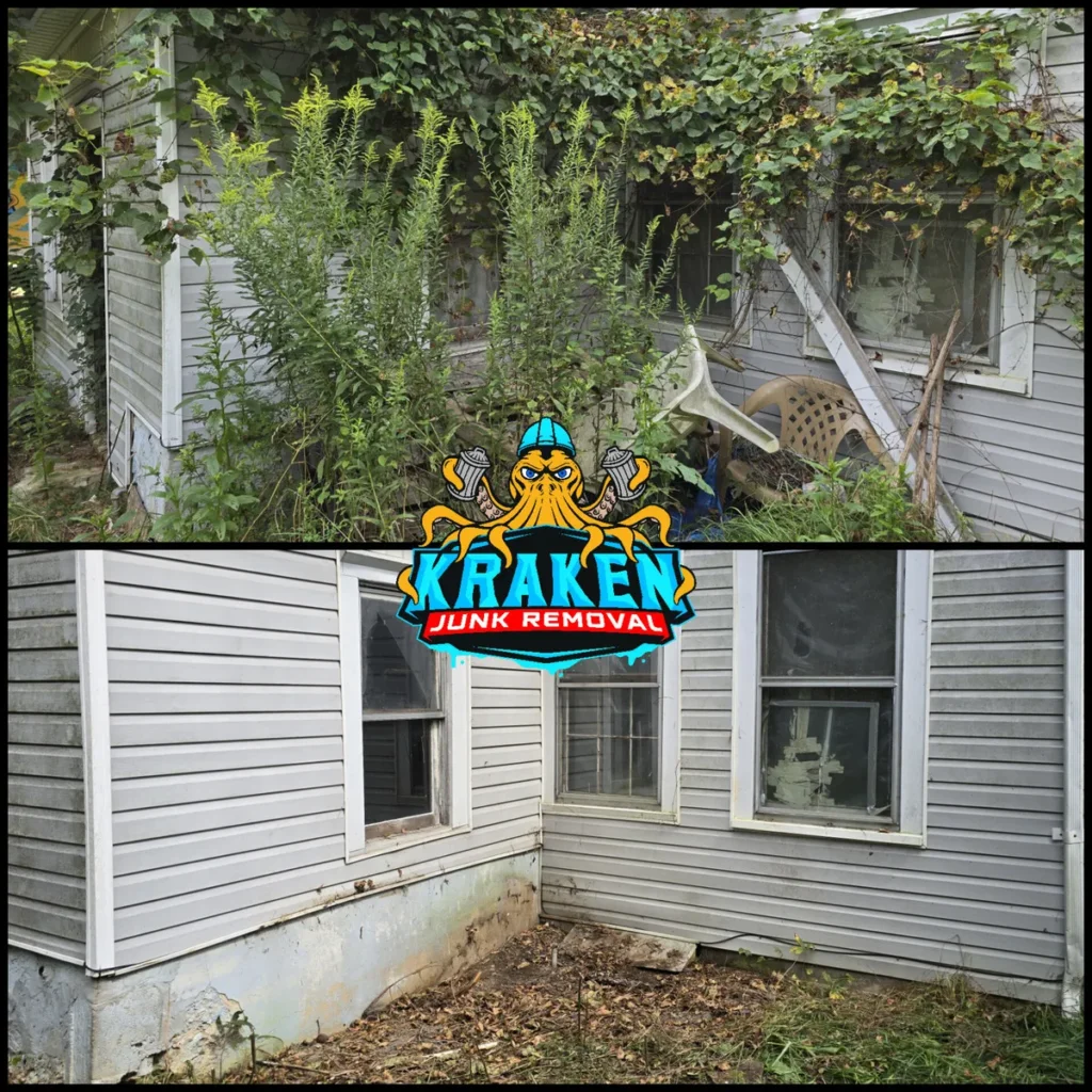 Efficient yard waste removal services in Erwin, TN by Kraken Junk Removal, offering eco-friendly disposal solutions for leaves, branches, and garden debris to maintain clean and tidy outdoor spaces.