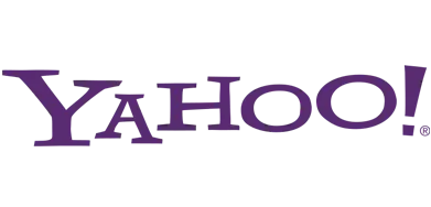 Yahoo! logo, showcasing the internet service provider known for its search engine and various web services.