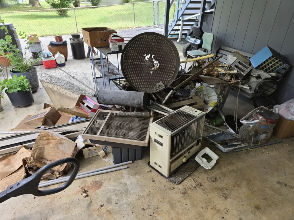 Reliable scrap metal removal service in Tri-Cities, TN by Kraken Junk Removal, handling items like appliances, pipes, and renovation scraps with responsible recycling.