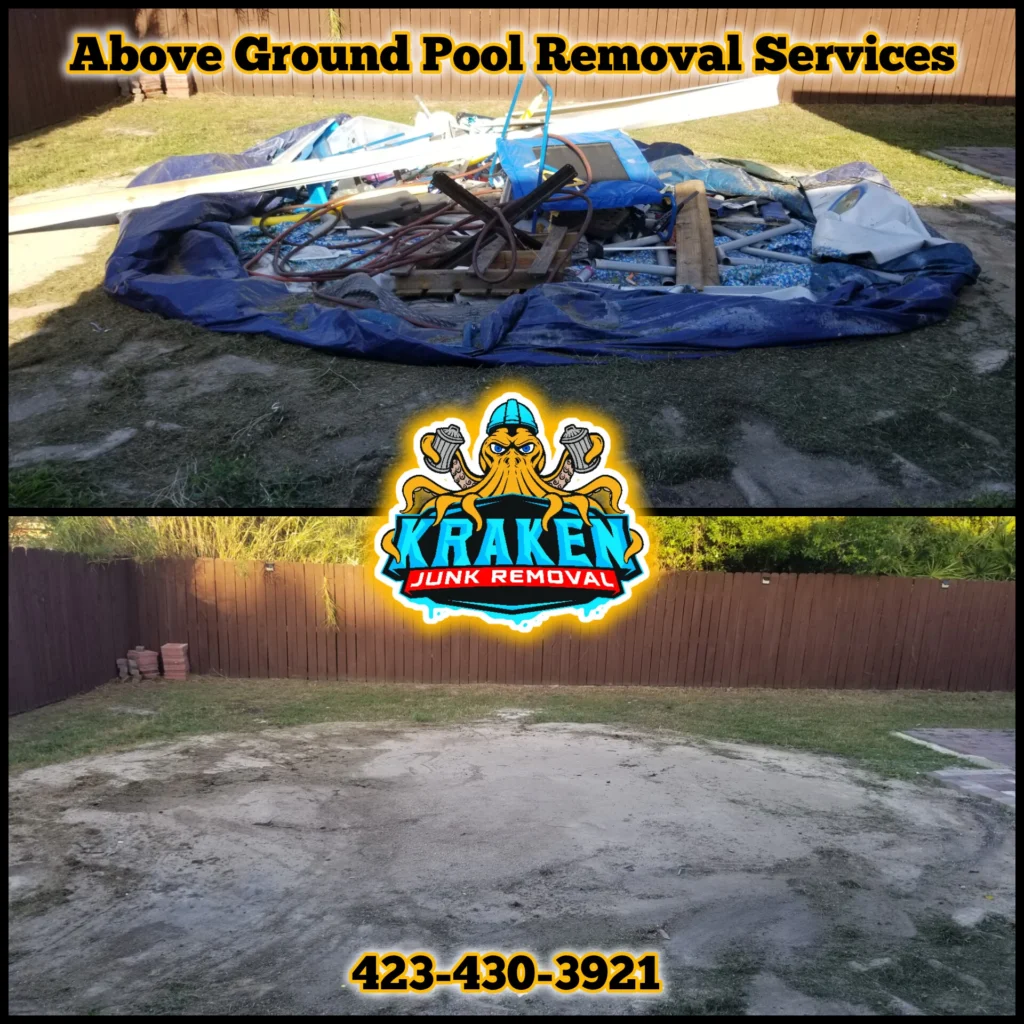 Above Ground Pool Demolition & Removal