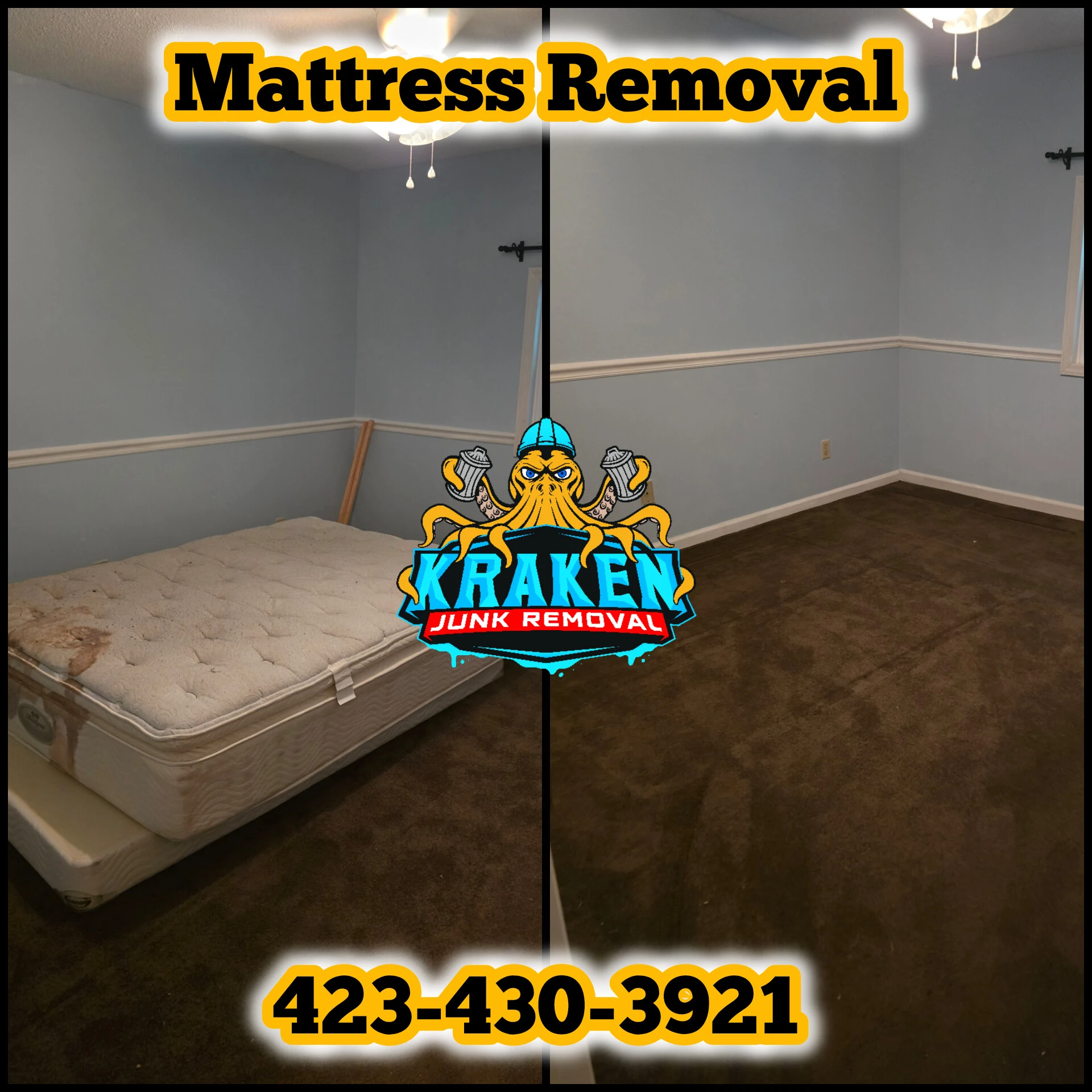 Mattress Removal Tri-Cities, Tennessee