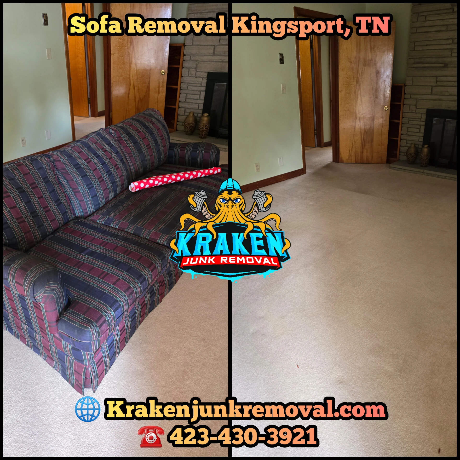 Sofa Removal Kingsport, TN