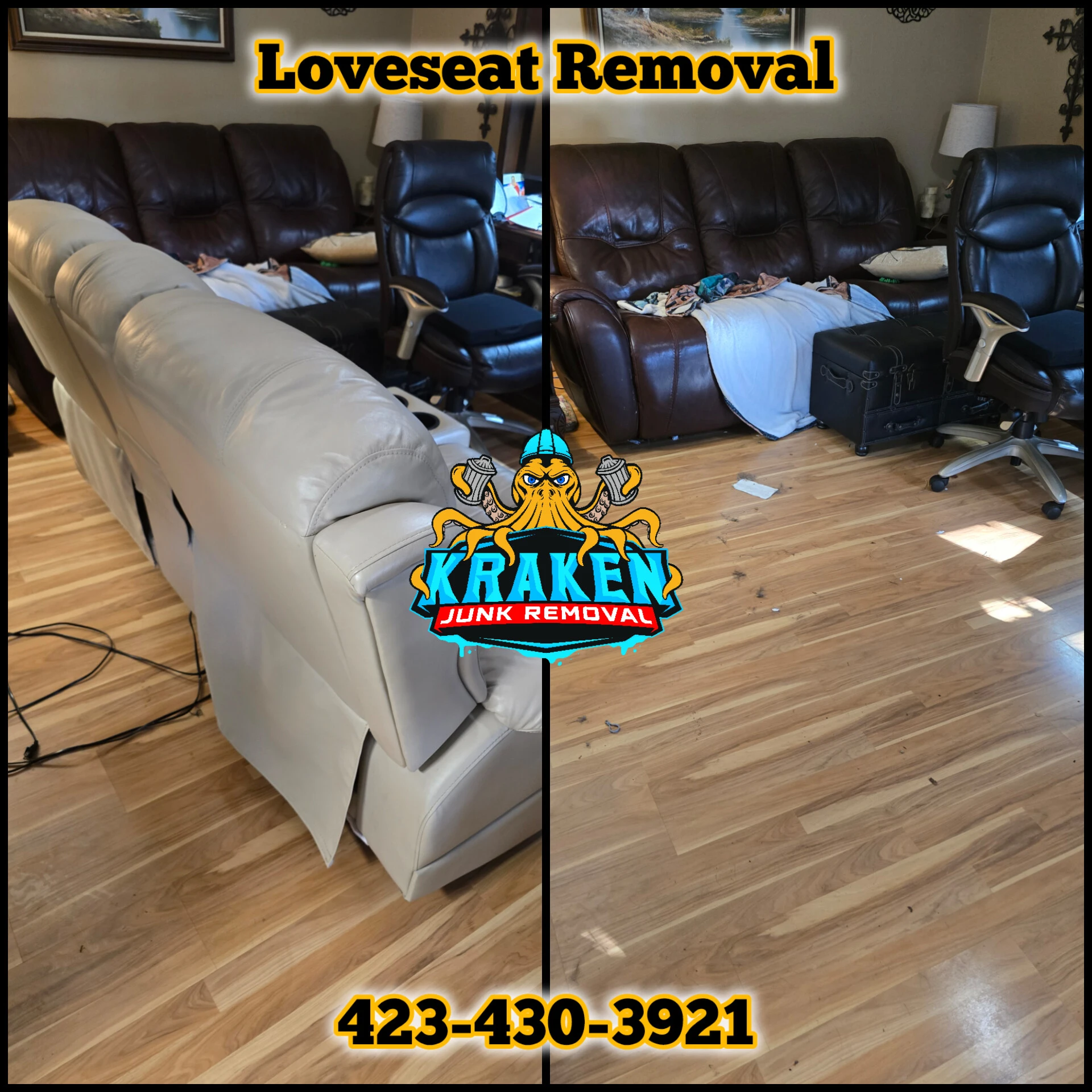 sectional sofa removal near me